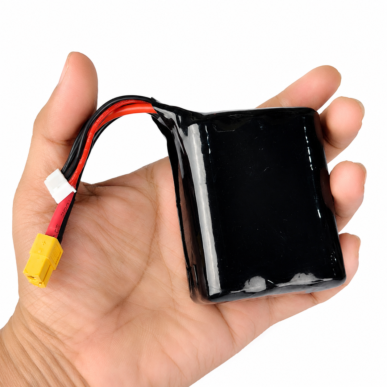 Front Angled View of 2850mAh 6S 1P Li-Ion Battery for UAV and RC Aircraft