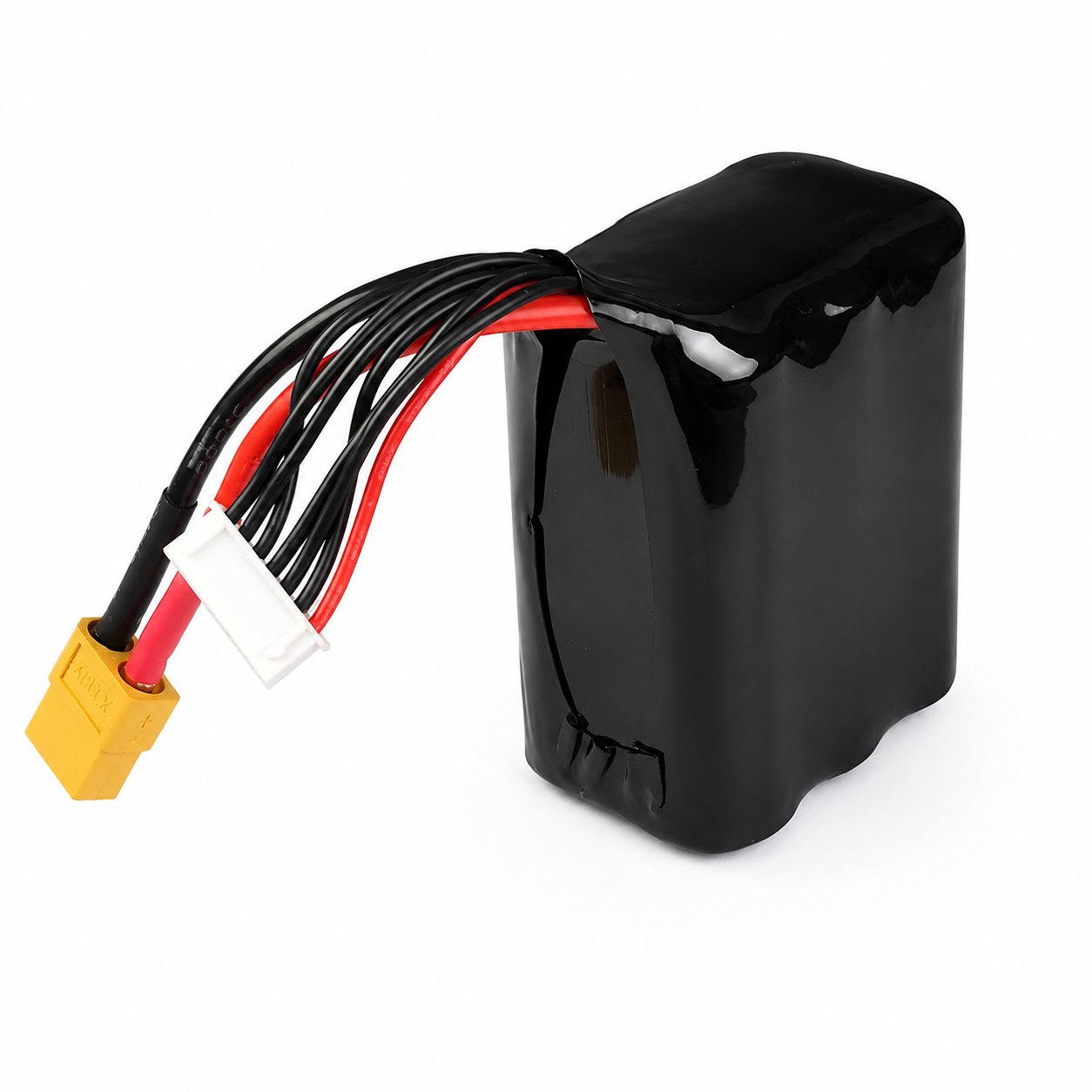 2850mAh 6S 1P 21.6V Li-Ion Battery Pack Front View for FPV Drones and UAVs