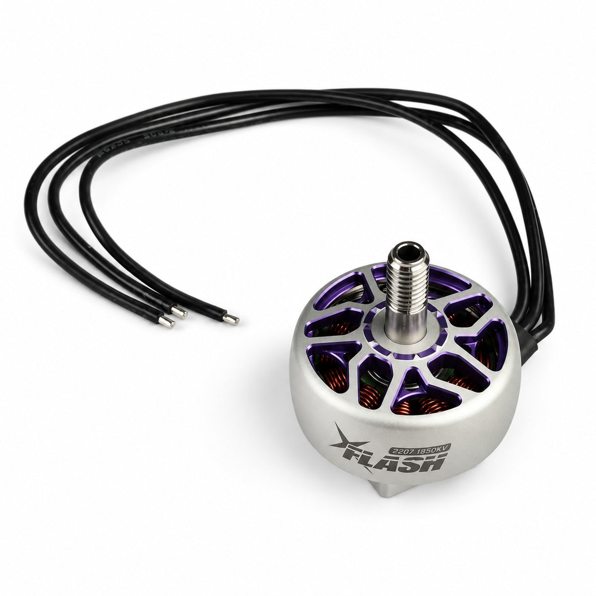 FlyFishRC Flash 2207 1850kv 6S 5inch FPV Motor - Gray & Purple