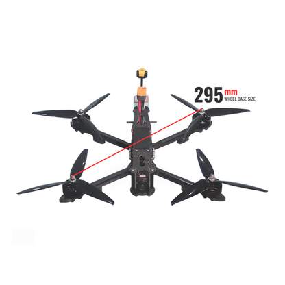 Mark4 V2 7 Inch Carbon Fiber Analog FPV Drone - PNP