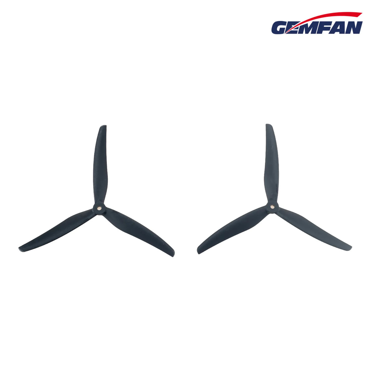 Gemfan 8046 Cinelifter Glass Fiber Nylon 3-Blade Propeller for 8 Inch FPV Drone (1CW + 1CCW) - Black