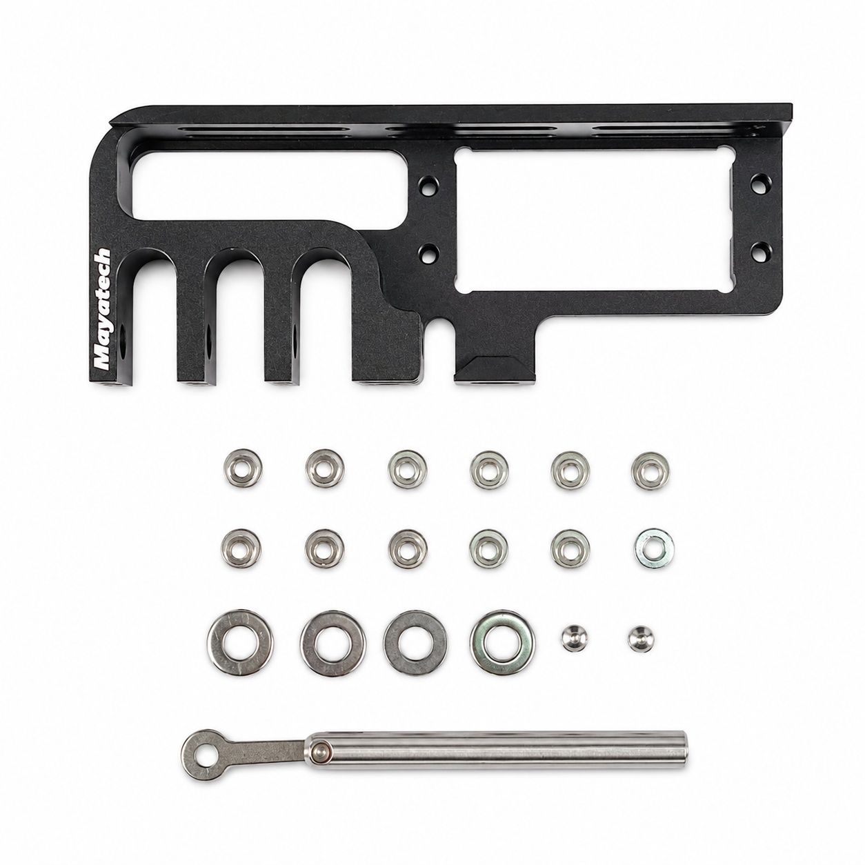 3 Stage Servo Parabolic Kit Components with Aluminum Frame, Release Pin and Hardware for MG946R Servo