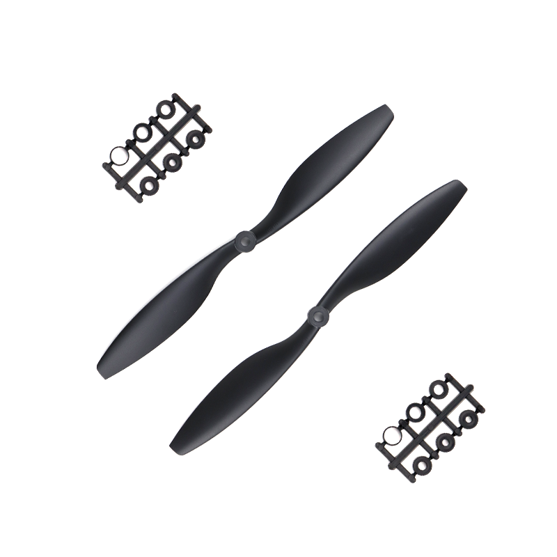 Orange HD Propellers 1045(10X4.5) ABS Black 1CW+1CCW-1pair