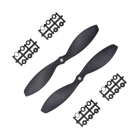 Orange HD Propellers 7038(7X3.8) Carbon Nylon Props Black 1CW+1CCW-1pair