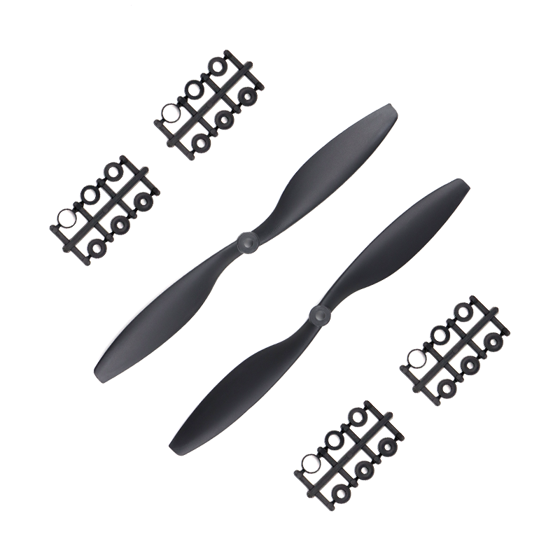 Orange HD Propellers 1045(10X4.5) Carbon Nylon Black 1CW+1CCW-1pair