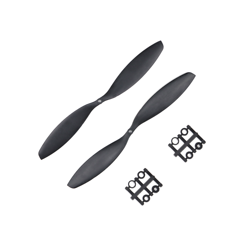 Orange HD Propellers 1447(14X4.7) Carbon Nylon Black 1CW+1CCW-1pair