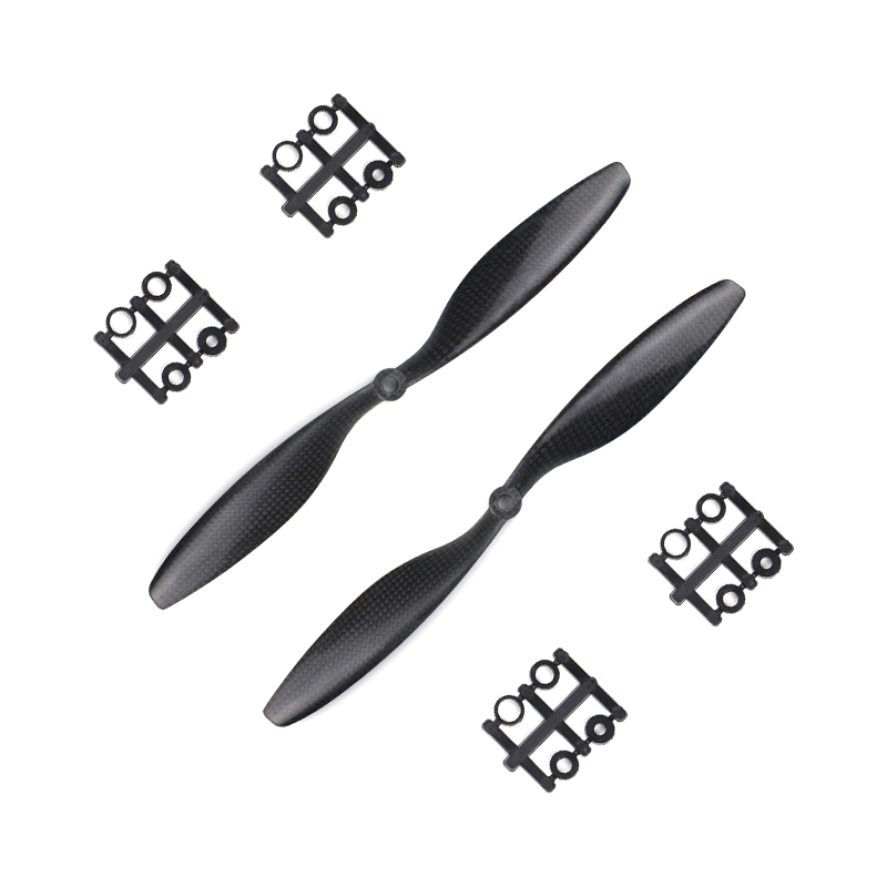 Orange HD Propellers 1045(10X4.5) Carbon Fiber Black 1CW+1CCW-1pair