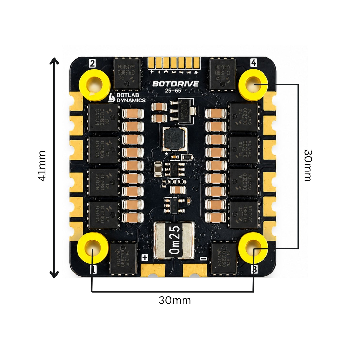 BotDrive 50A 8-bit 4-in-1 ESC
