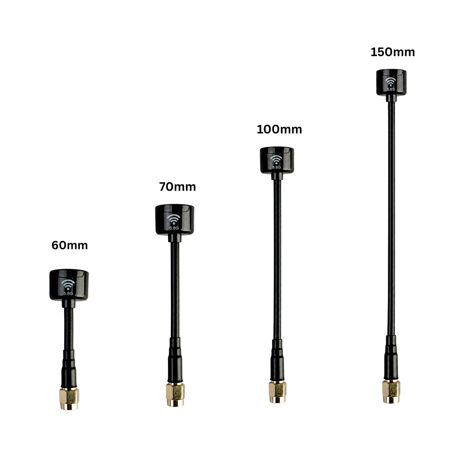 Blackberry Lollipop V4 5.8G RHCP 60mm SMA FPV Antenna