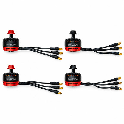 2205 2300KV 2CCW+2CW Brushless Motor for 5 Inch FPV Racing Drone