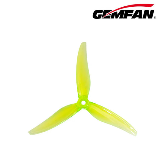 Gemfan 5131.0 Fury PC 3 Blade Drone Radioactive Clear Lemon Green - (2CW+2CCW)