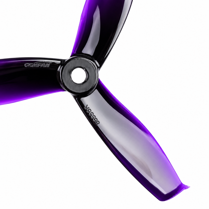 Gemfan 5055S Hulkie PC 3-Blade Freestyle Propeller for 5 Inch FPV Drone (2CW + 2CCW) - Black