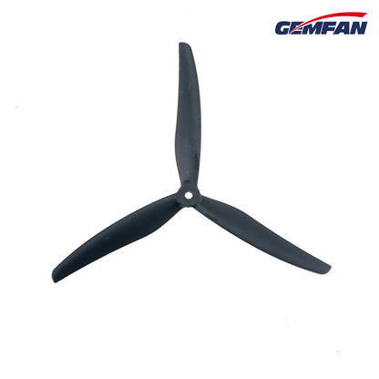 Gemfan 8046 Cinelifter Glass Fiber Nylon 3-Blade Propeller for 8 Inch FPV Drone (1CW + 1CCW) - Black