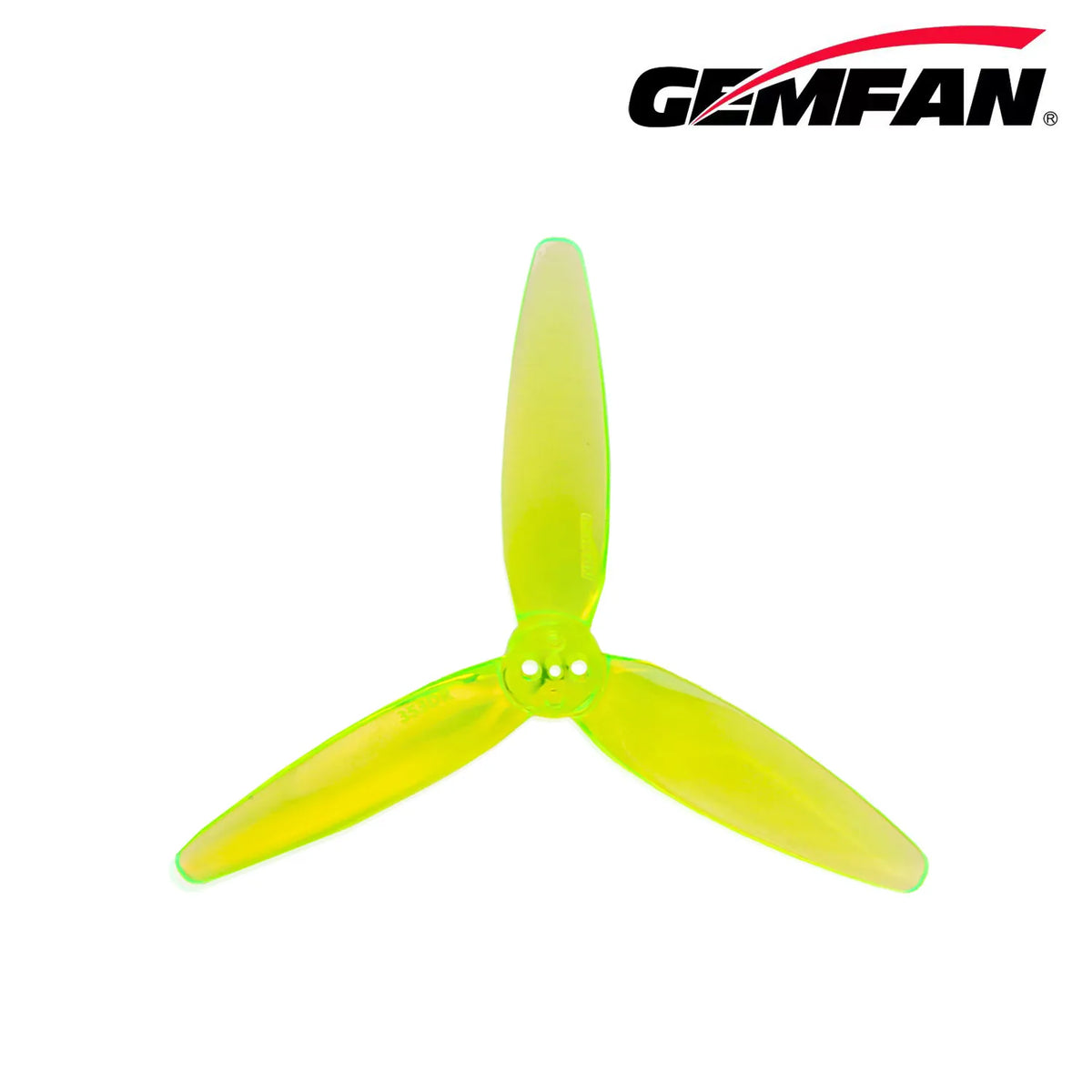Gemfan F3015 Floppy Proppy PC 3-Blade Propeller for 3 Inch FPV Drone (2CW + 2CCW) - Radioactive Green