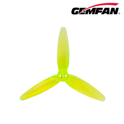 Gemfan F3015 Floppy Proppy PC 3-Blade Propeller for 3 Inch FPV Drone (2CW + 2CCW) - Radioactive Green
