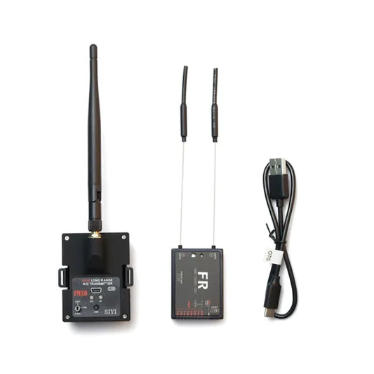 SIYI FM30 Long Range Radio Module/Range Extender with Bluetooth Telemetry and FR Receiver Support OpenTX, EdgeTX, ExpressLRS, Yaapu Script 30KM Range.