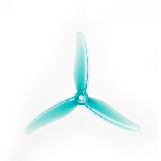 Gemfan 51466 V2 Hurricane PC 3 Blade Propeller Wave Blue - (2CW+2CCW)