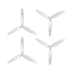 6042 Tri Blade Flash HD Propellers 2CW+2CCW - (2 Pairs) - Transparent Clear.