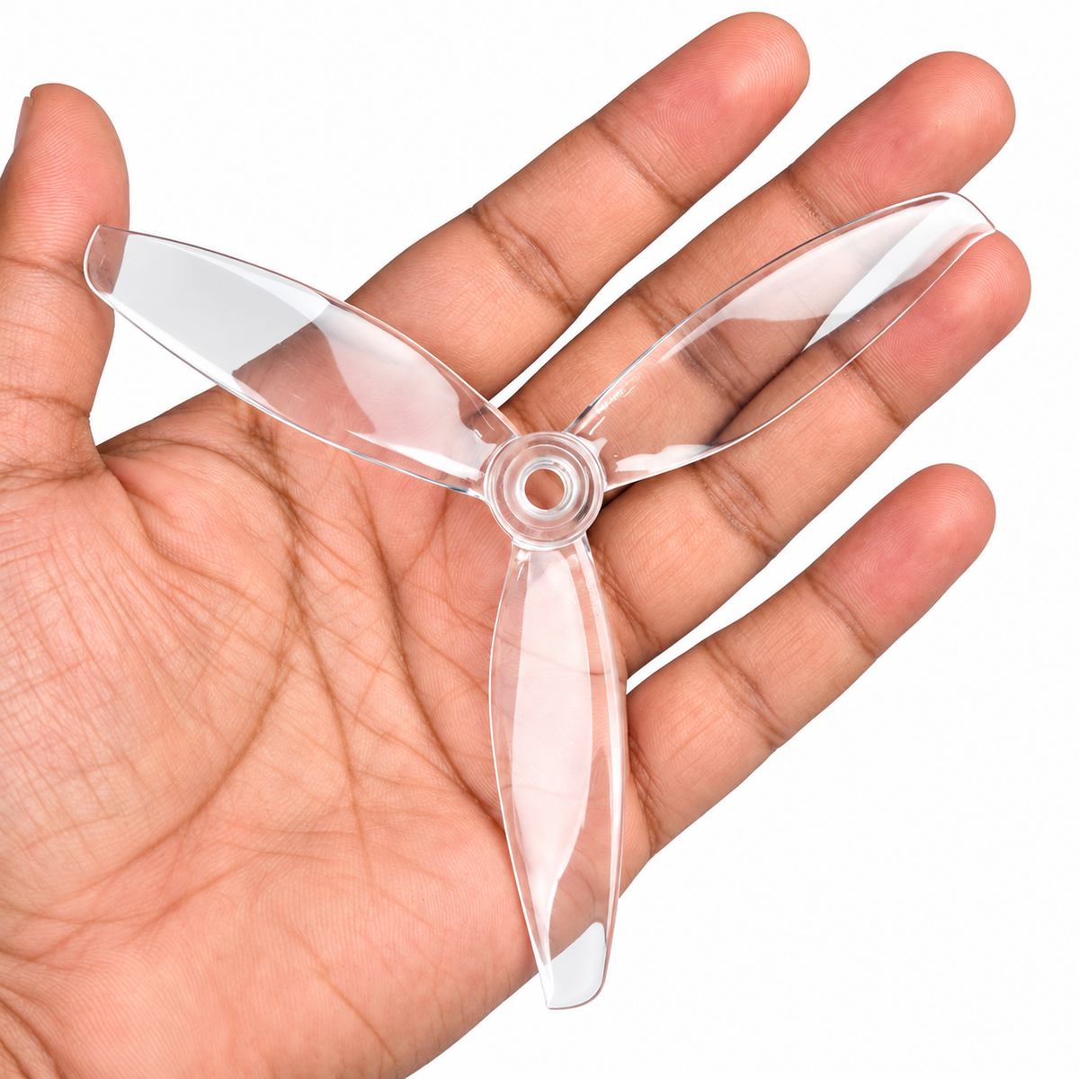 Gemfan 5043 WinDancer PC 3-Blade Freestyle Propeller for 5 Inch FPV Drone (2CW + 2CCW) - Clear