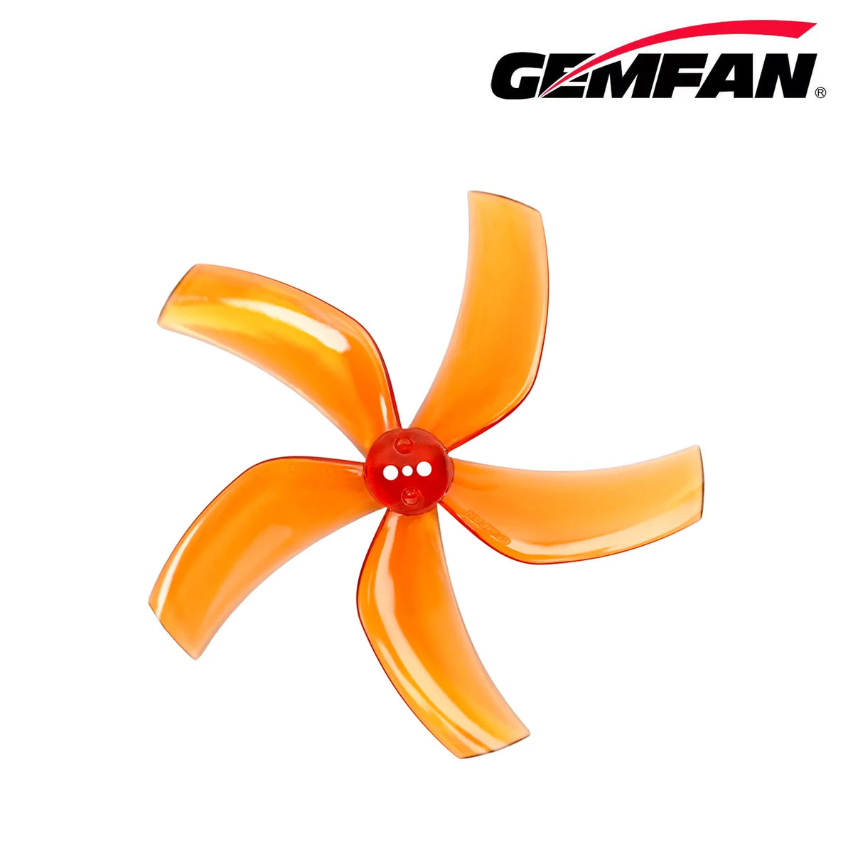 Gemfan D90S Ducted PC 5-Blade 1.5mm Cinewhoop Propeller for 3.5 Inch FPV Drone (2CW + 2CCW) - Whisky