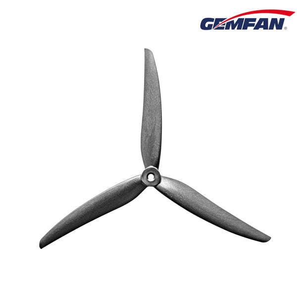 Gemfan 9045 Cinelifter Glass Fiber Nylon 3-Blade Propeller for 9 Inch FPV Drone (1CW + 1CCW) - Black
