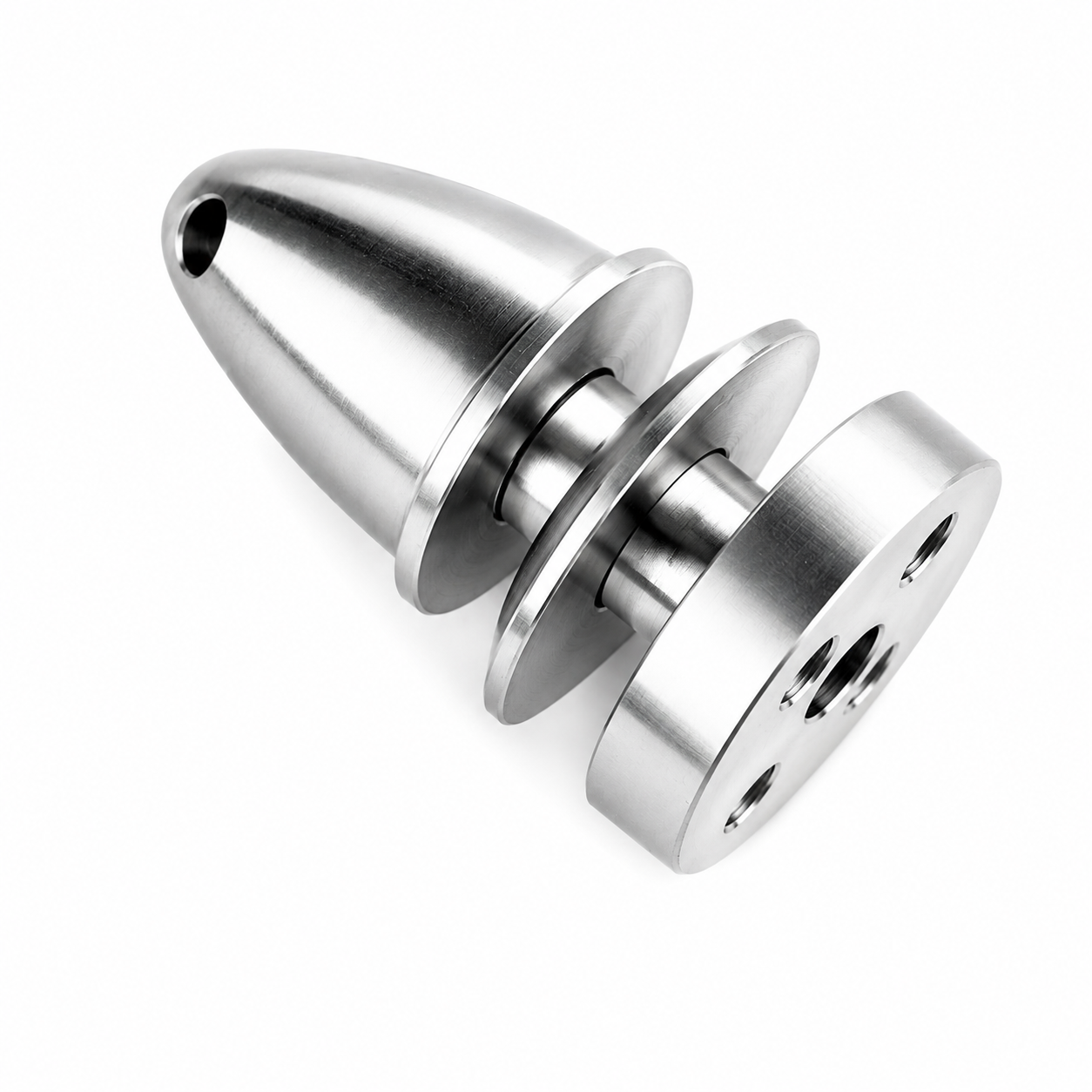 Angled View of 5010 Motor Coupler for RC Airplanes