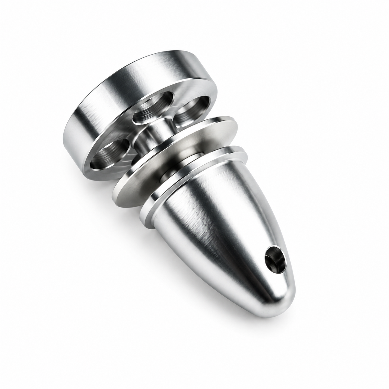 Side View of 5010 Aluminum Motor Coupler
