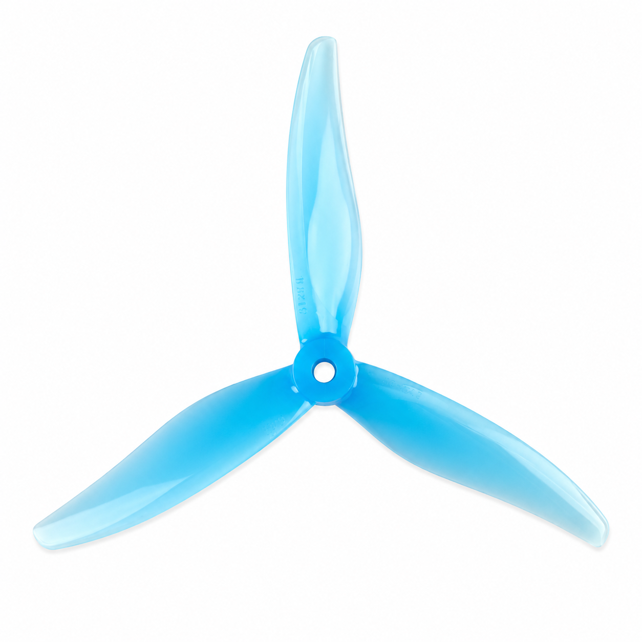 Single 5129 YUKI Sea Blue 3 Blade Drone Propeller