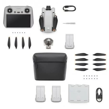 Dji Mini 3 Pro With DJI Rc Smart Remote Control with Fly More Kit Plus Series (47 Min Battery)