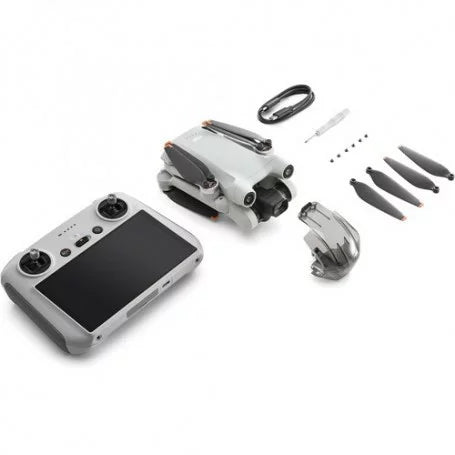 Dji Mini 3 Pro With DJI Rc Smart Remote Control with Fly More Kit Plus Series (47 Min Battery)