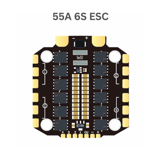 DAKEFPV GT 6S 60A 4 in 1 ESC