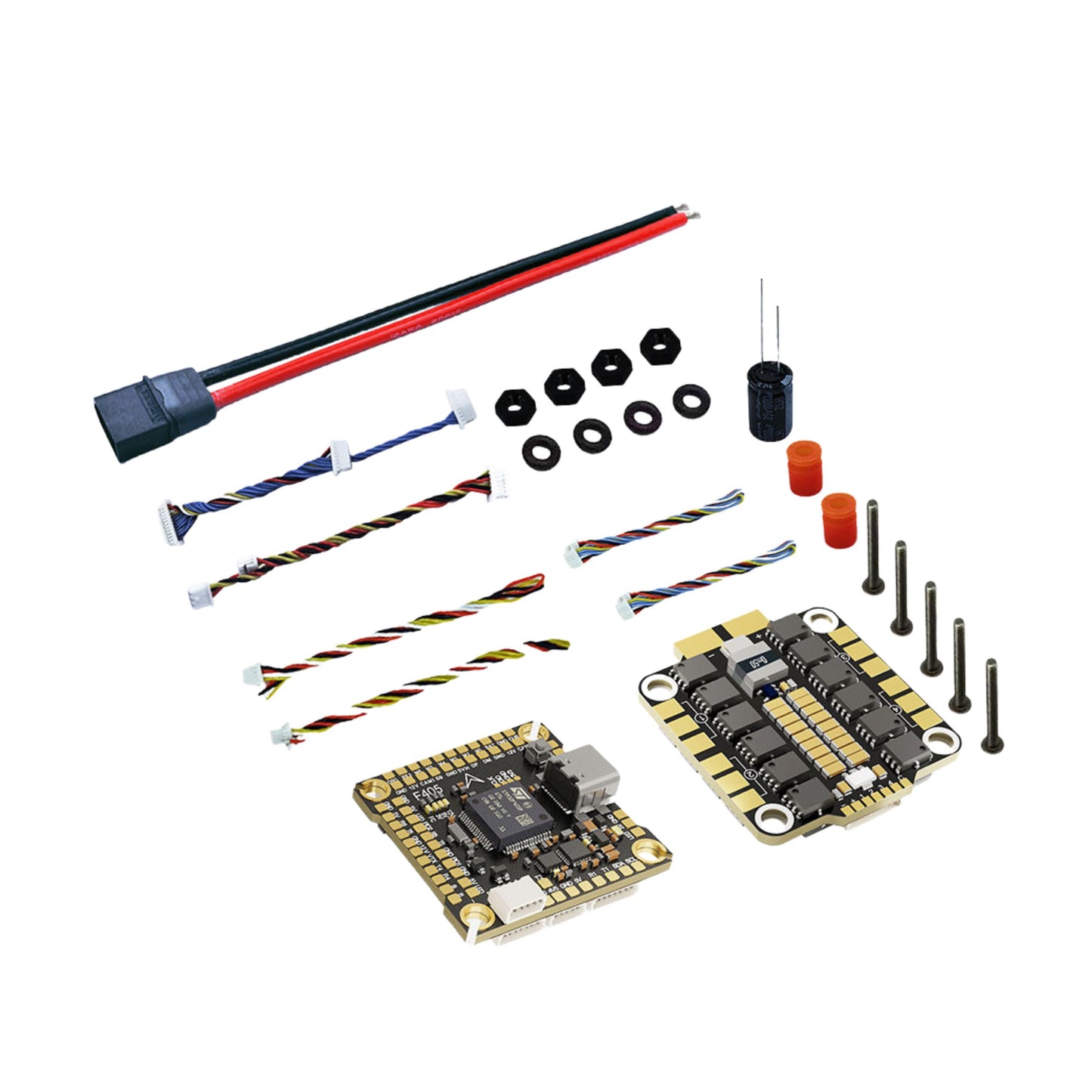 DakeFPV F405 BLS 55A 30x30 FC & ESC Stack