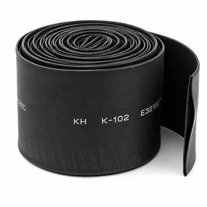 Heat Shrink Sleeve 60mm Black - (1m)