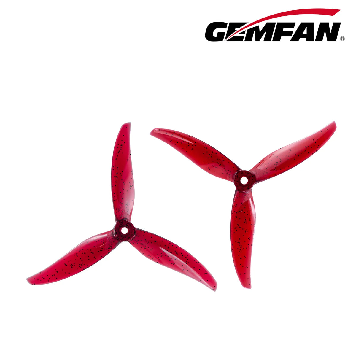 Gemfan 5127.5 PROXY PC 3-Blade Freestyle Propeller for 5 Inch FPV Drone (2CW + 2CCW) - Phoenix Red