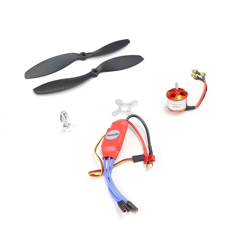 A2212 1000 KV Brushless DC Motor with SimonK 30A ESC and Orange 1045 Propeller Set Hi Tech xyz