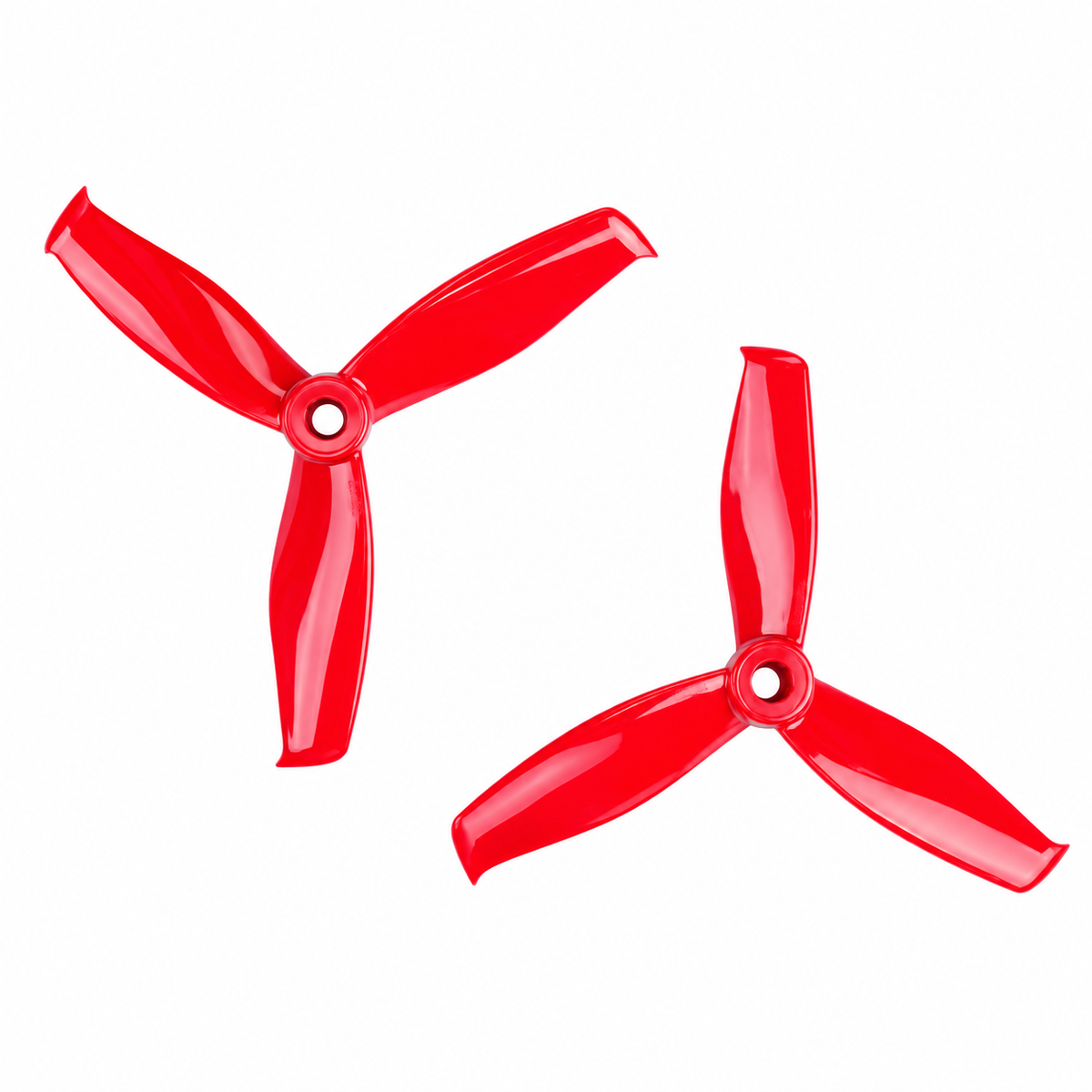Gemfan 5055S Hulkie PC 3-Blade Freestyle Propeller for 5 Inch FPV Drone (2CW + 2CCW) - Ferrari Red