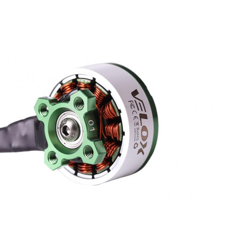 T Motor Velox V2207 V3 KV1950 (White + Cyan)