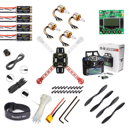 KK2.1.5 Flight Controller F330 Quadcopter Advance Drone Kit -Flysky - i6