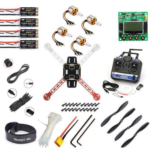 KK2.1.5 Flight Controller F330 Quadcopter Advance Drone Kit - Flysky - ct6b