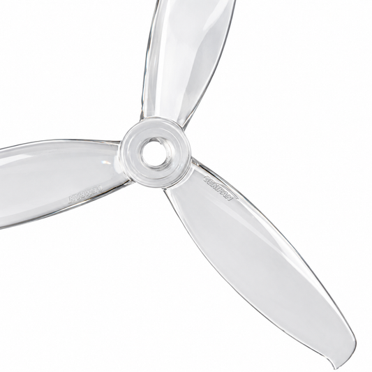 Gemfan 5043 WinDancer PC 3-Blade Freestyle Propeller for 5 Inch FPV Drone (2CW + 2CCW) - Clear