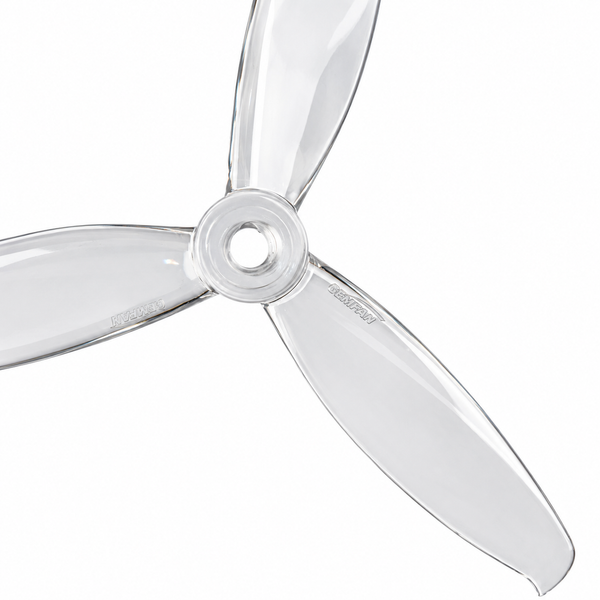 Gemfan 5043 WinDancer PC 3-Blade Freestyle Propeller for 5 Inch FPV Drone (2CW + 2CCW) - Clear