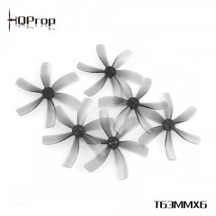 HQ durable propeller T63MMX6 2CW+2CCW - (2Pairs) - Grey.