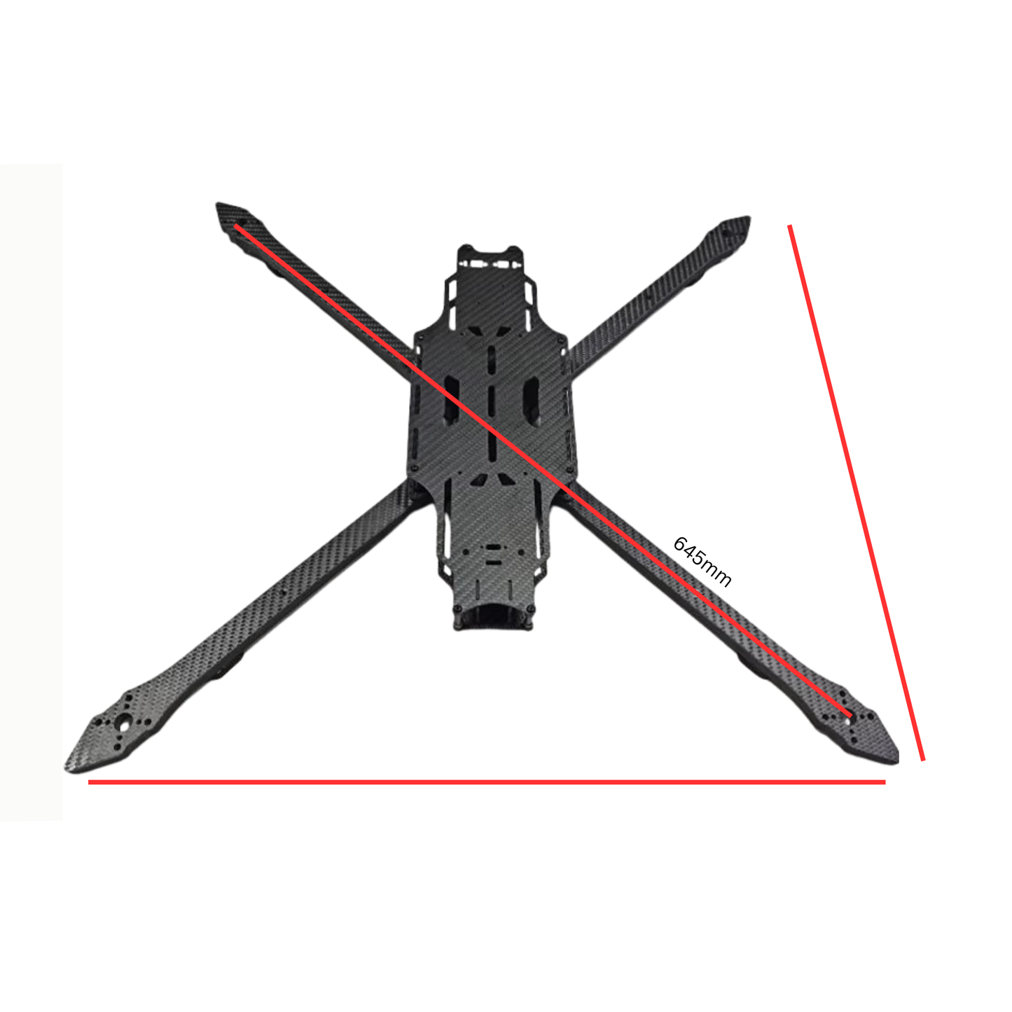 Mark 15 inches Carbon Fiber Quadcopter FPV Frame