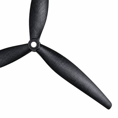 HQProp 15X7X3 (1CW + 1CCW) Black-Glass Fiber Reinforced Nylon Propeller