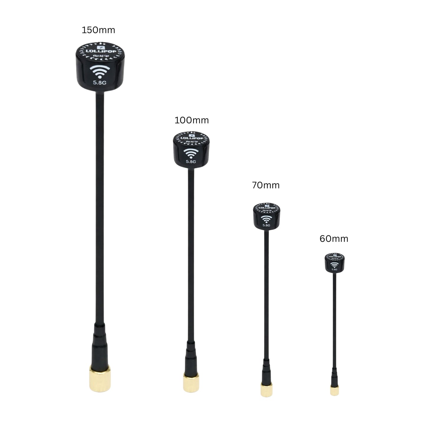 Blackberry Lollipop V4 5.8G RHCP SMA FPV Antenna