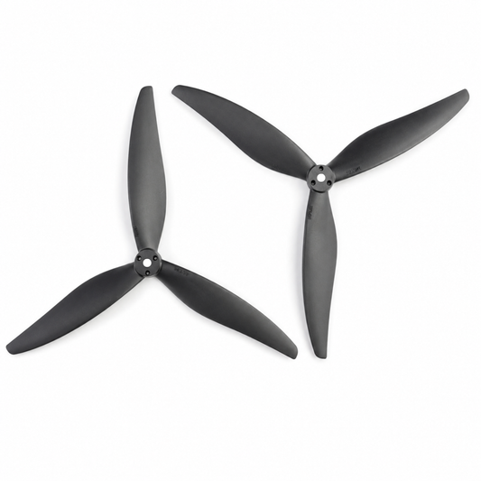 Gemfan 8040 Cinelifter Glass Fiber Nylon 3 Blade Propellers 1CW + 1CCW – Black