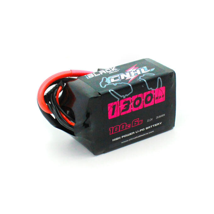 CNHL Black Series 1300mAh 6S 100C Lipo Battery. Hi Tech xyz