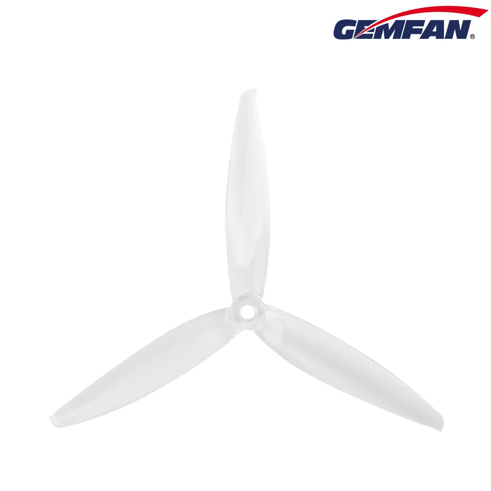 Gemfan 7040 Flash PC 3-Blade Propeller for 7 Inch FPV Drone (2CW + 2CCW) - Clear