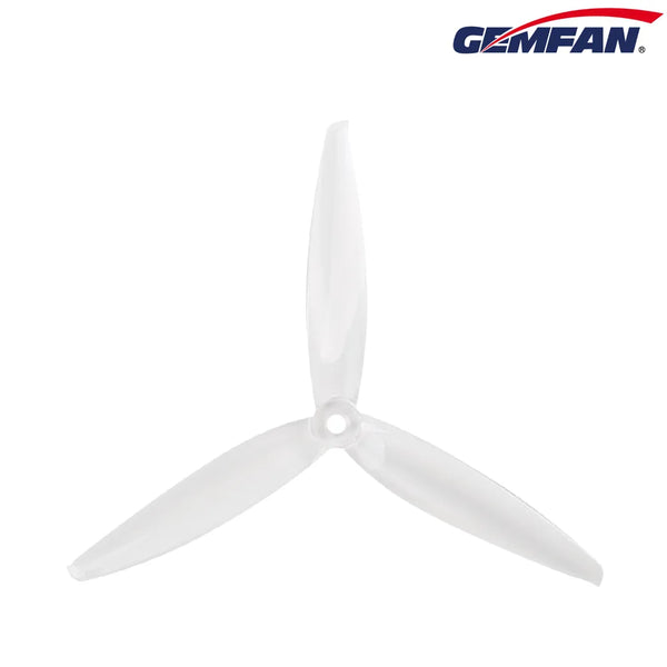 Gemfan 7040 Flash PC 3-Blade Propeller for 7 Inch FPV Drone (2CW + 2CCW) - Clear