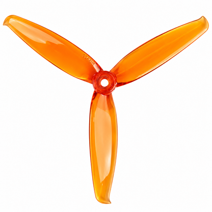 6042 Tri Blade Flash Propellers 2CW+2CCW - (2 Pairs)  - Orange